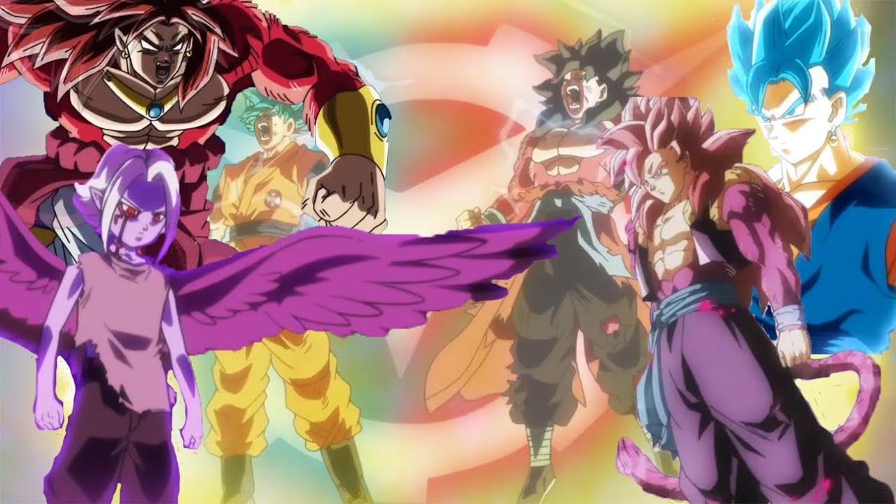 Saiyans, Demigra, Robel, Hearts & The Supreme God of Time VS Fu, Towa, Mira & Broly AMV