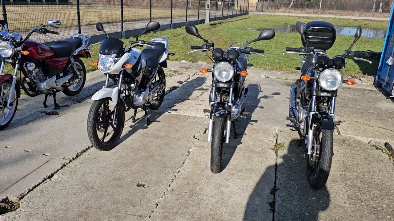 Yamaha YBR 125 sł&oacute;w kilka o wersjach