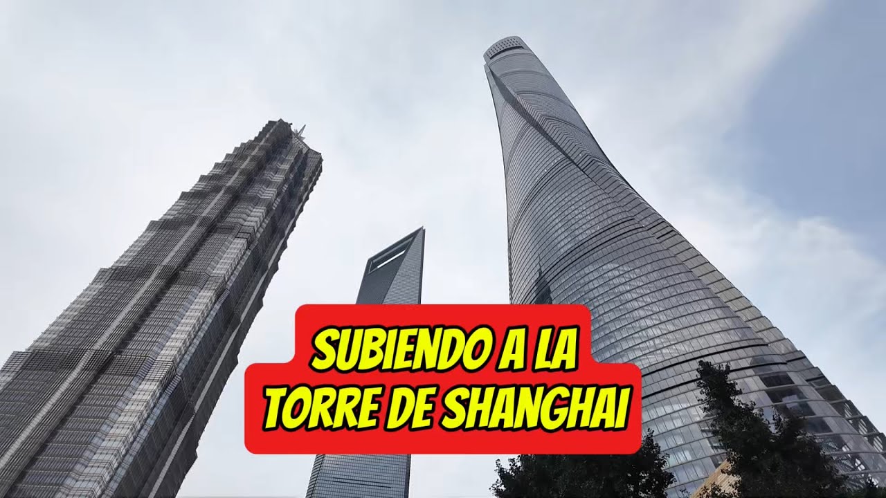 Subiendo al piso 118 de la Torre de Shanghai!!