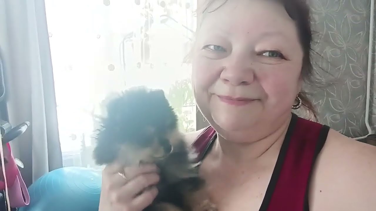 Тренировка с помощником🤣. Распаковка и прекрасное утро. 