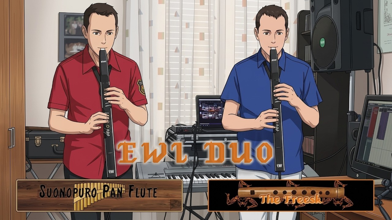 Paradisi Toccata (Intervallo RAI) Suonopuro Pan Flute & The Freesk