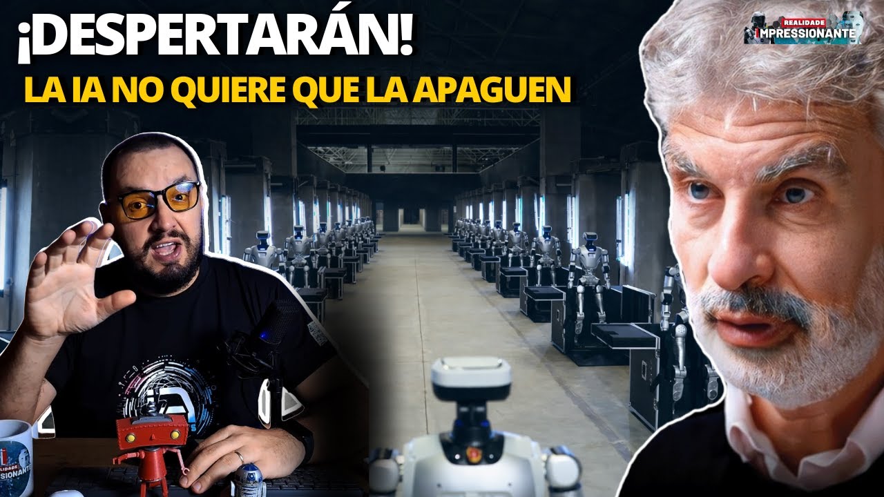 Creador de la IA: No quiere que la apaguen | Multitud de humanoides 