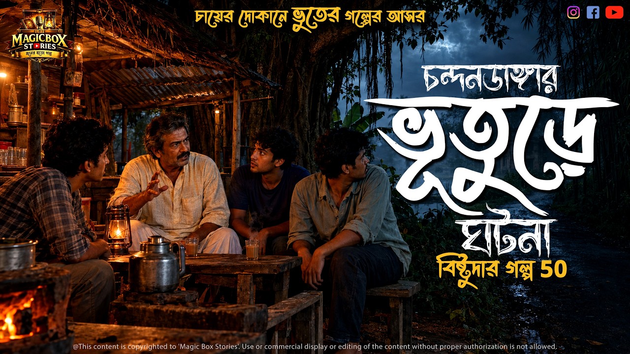 চন্দনডাঙ্গার ভূতুড়ে ঘটনা (গ্রাম বাংলার ভূতের গল্প) Gram Banglar Vuter Golpo | Bengali Audio Story