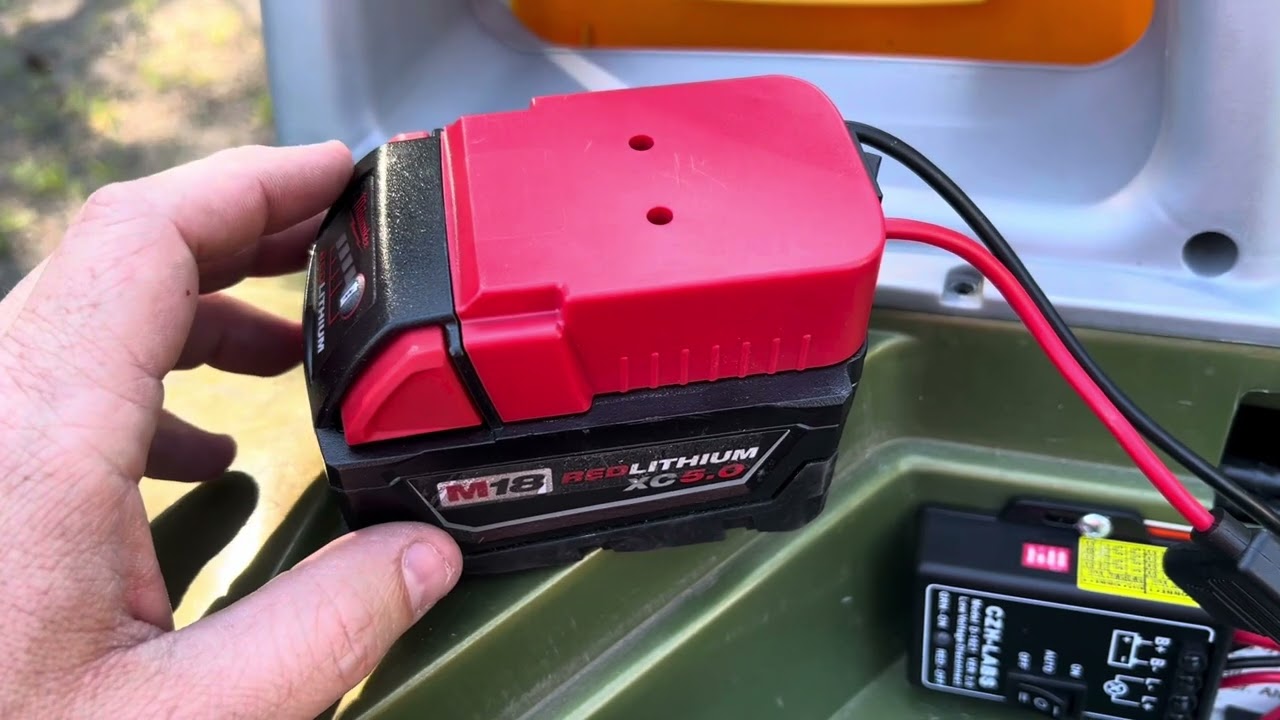 Jeep Hurricane Power Wheels Milwaukee M18 conversion