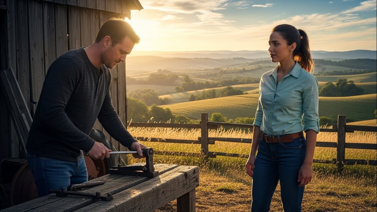 Struggling Single Dad Helps Repair Farmer’s Old Barn—Unaware She Owns Thousands of Acres of Farmland