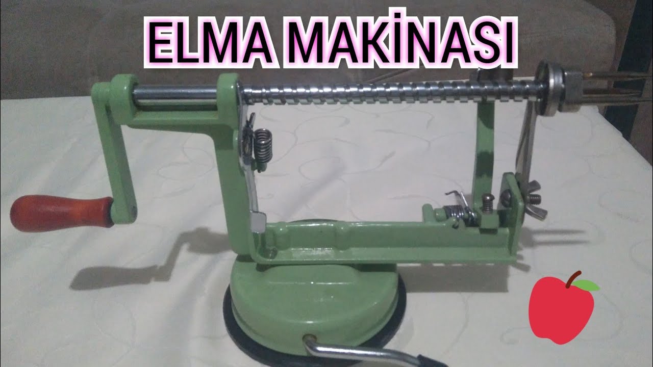 ELMA MAKİNASI (ELMA SOYMA MAKİNASI)