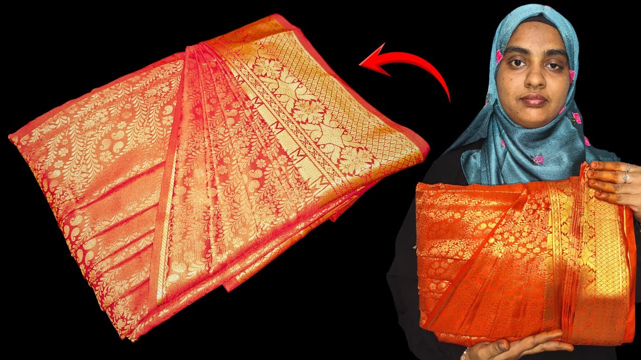 புடவை மடிப்பு சரியா வரலையா? 1 நிமிட தீர்வு  இதோ! Saree Prepleating in Tamil