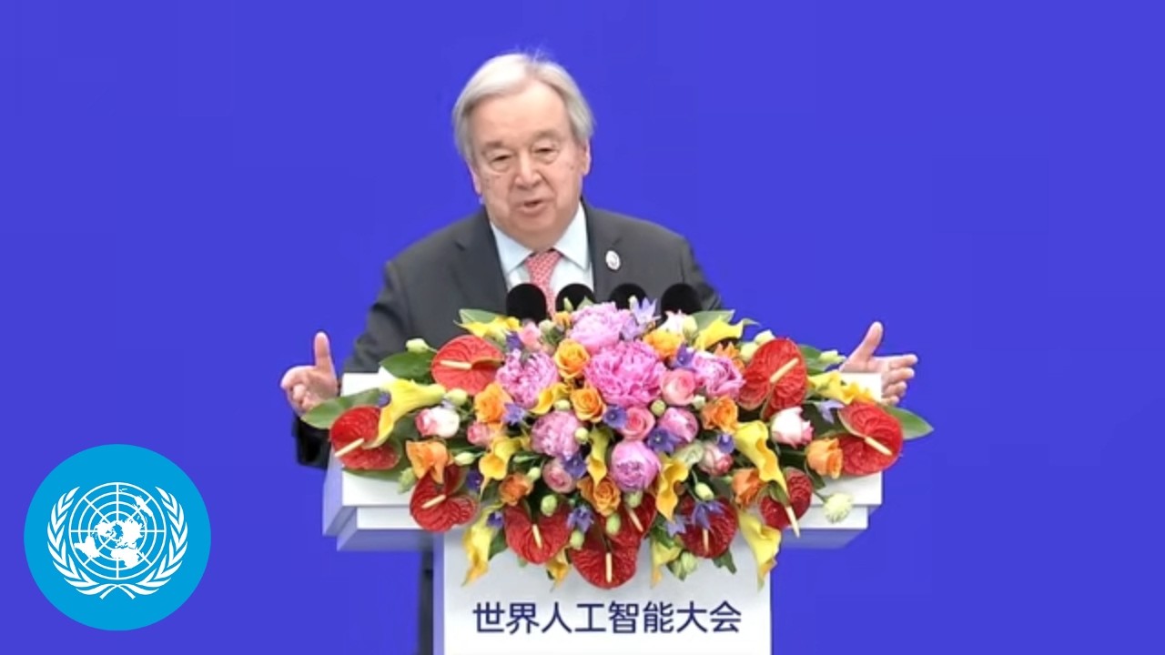 AI: &ldquo;Technology that will shape the future of humanity must be shaped by all humanity&rdquo; - UN Chief
