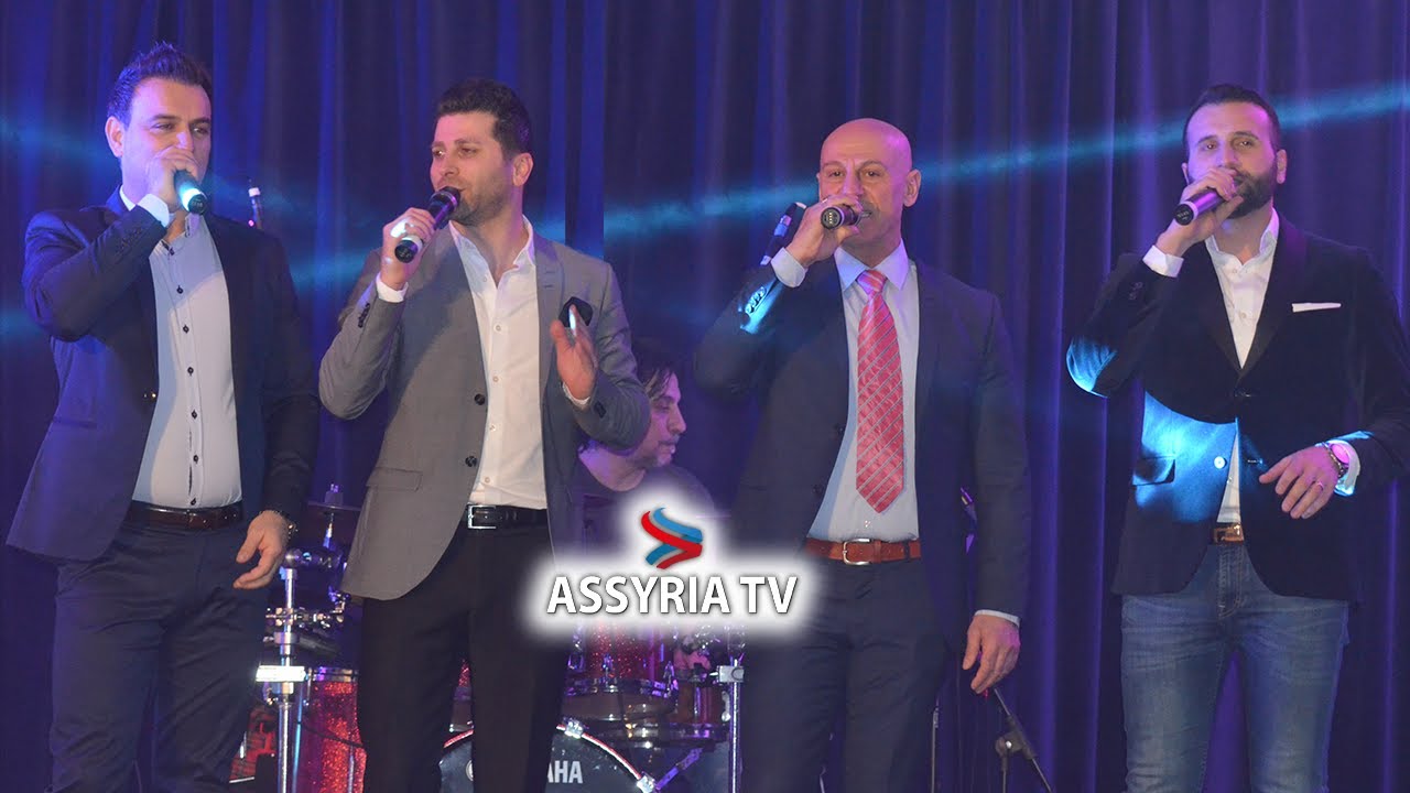 Assyrisk Rockkonsert med Addo Rhawi, Bashar Youhanon, Pascal Bashir och Fadi Karat