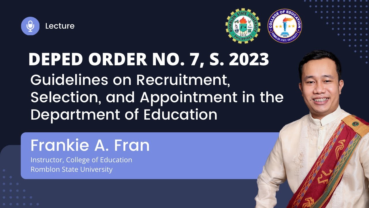 New DepEd Hiring and Ranking Guidelines Based on DepEd Order No. 7, s. 2023