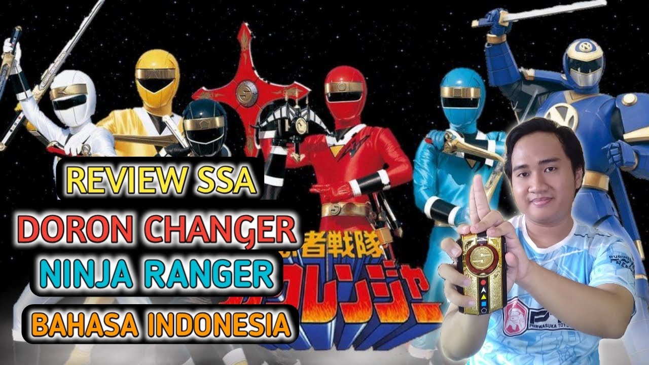 Review Super Sentai Artisan Doron Changer, Ninja Ranger (Bahasa Indonesia)