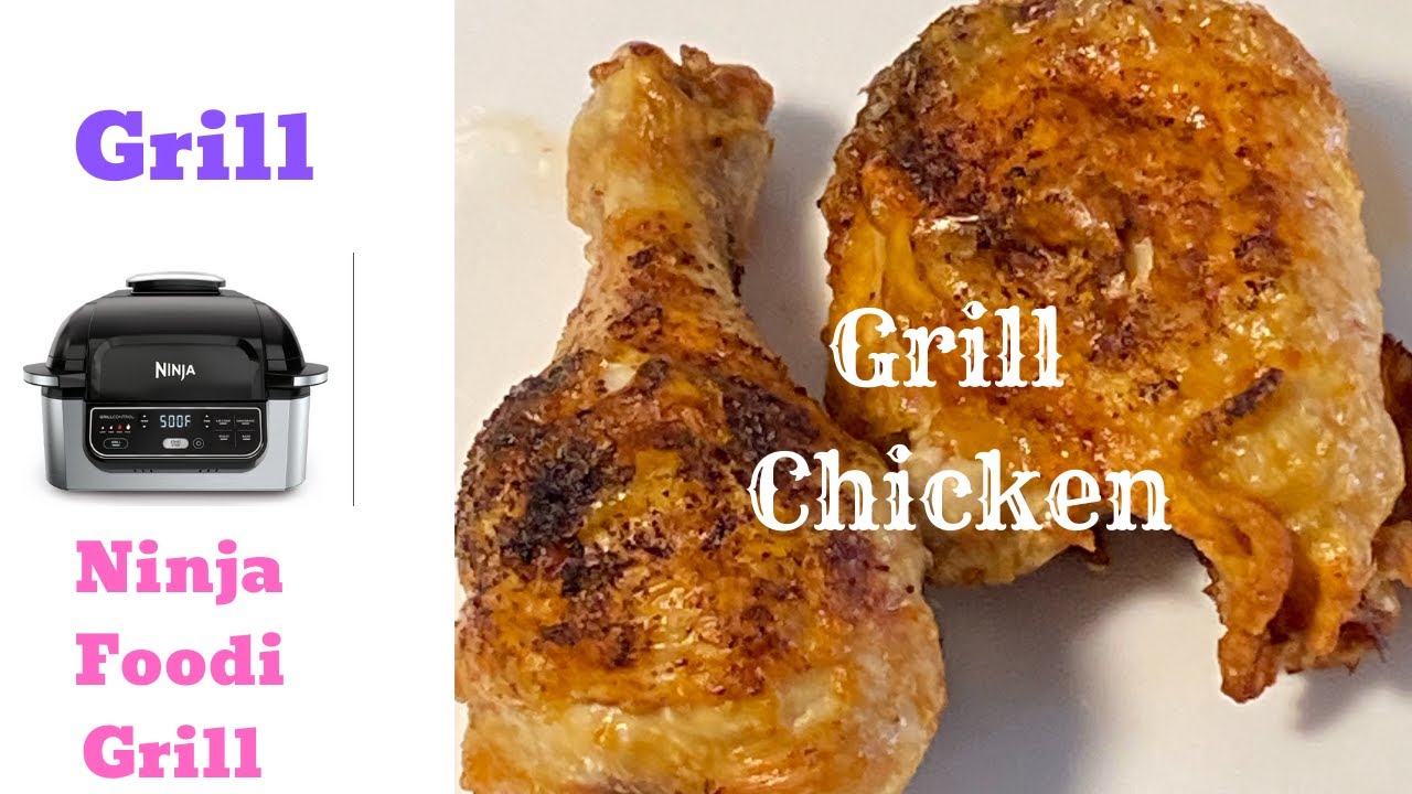Ninja Foodi Grill ：Grill Chicken 【♬ Rons Week】