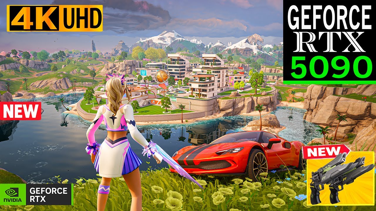 Fortnite HAYLEE SKYE SKIN | RTX 5090 (4K ULTRA Graphics) CHAPTER 6 SEASON 3 SUPER #fortnite