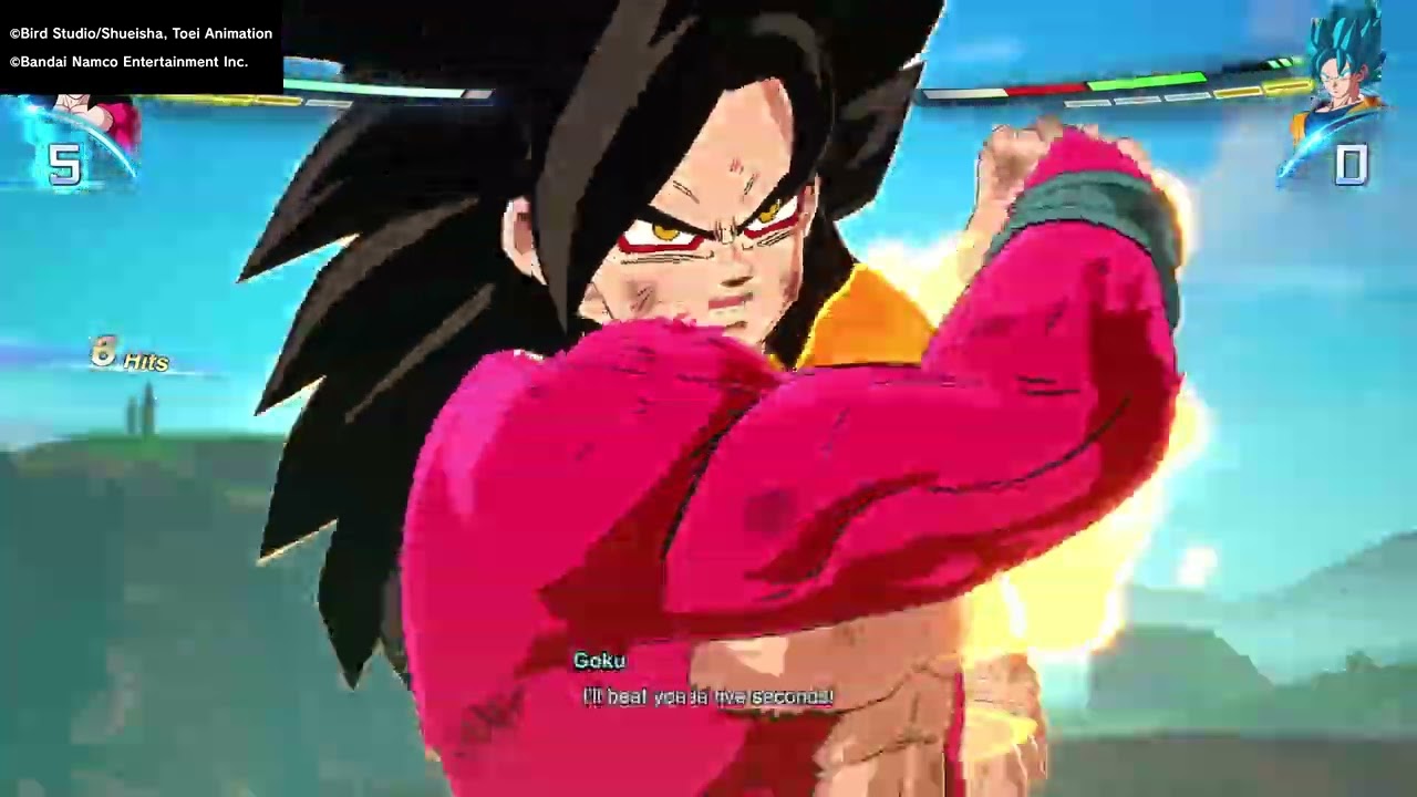 GT Goku Vs. DBS Goku (ACCURATE💯) Sparking Zero Custom Battle
