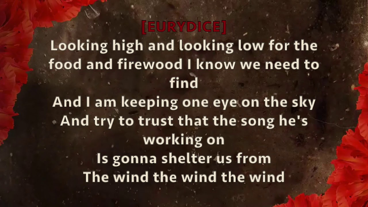 Hadestown Original Broadway Cast - Chant I - Lyrics
