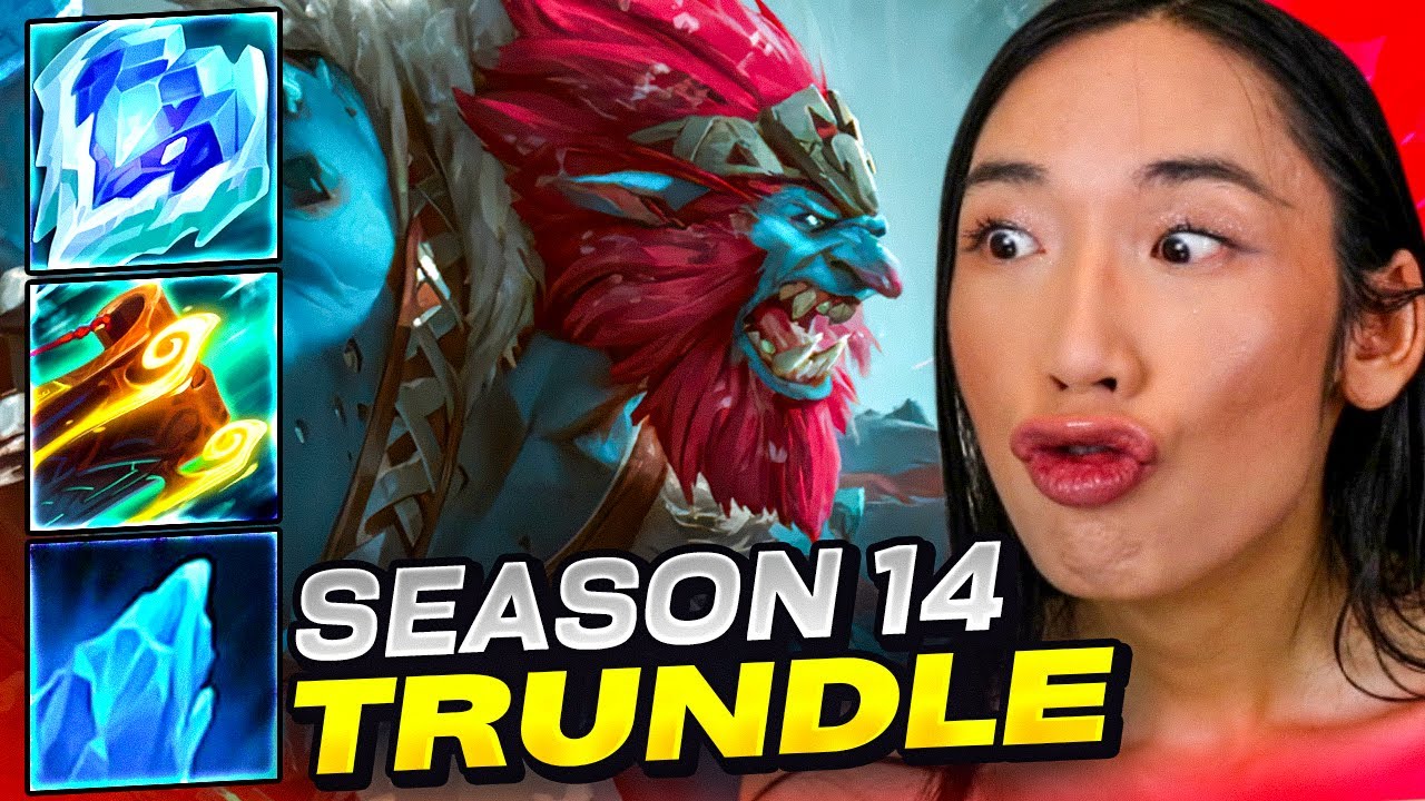 The Most ANNOYING Trundle Support Build! (MY PILLAR HEALS ME AND GIVES MOVESPEED!)