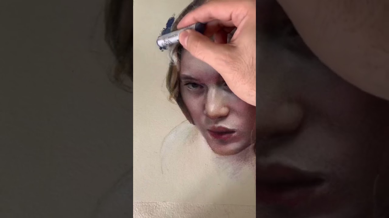 Portrait in Soft Pastels