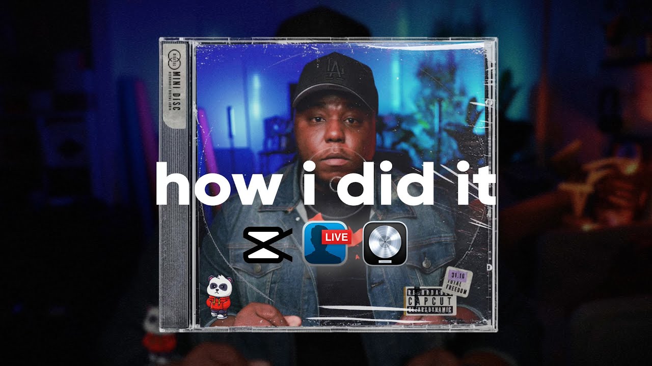 How I Recorded & Edited A Music Video with Logic Pro, Ecamm Live & Capcut