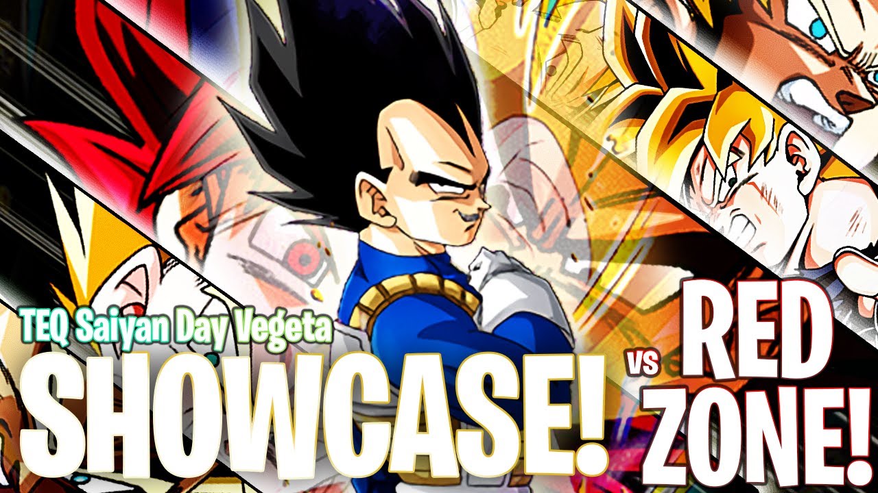 Saiyan Day TEQ Transforming Super Saiyan Vegeta 55% Showcase! | DBZ: Dokkan Battle