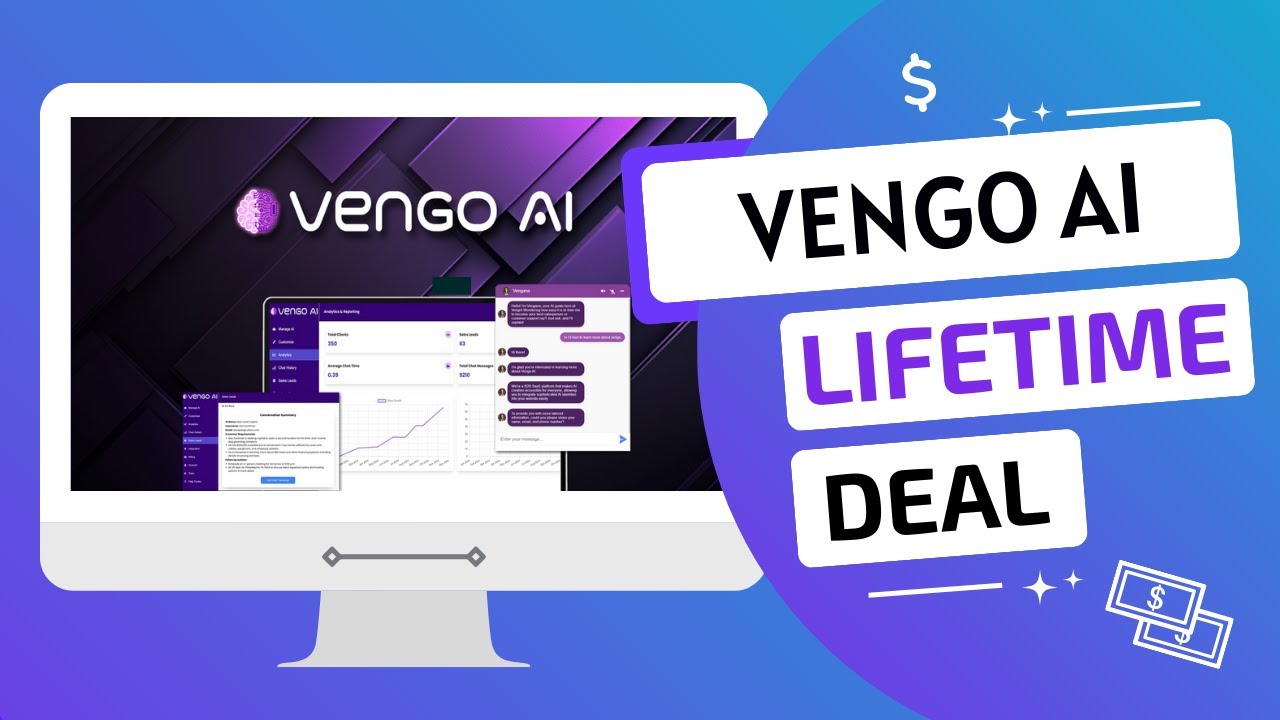 Vengo AI Appsumo Lifetime Deal 2025 | Best Customizable AI Sales Tool