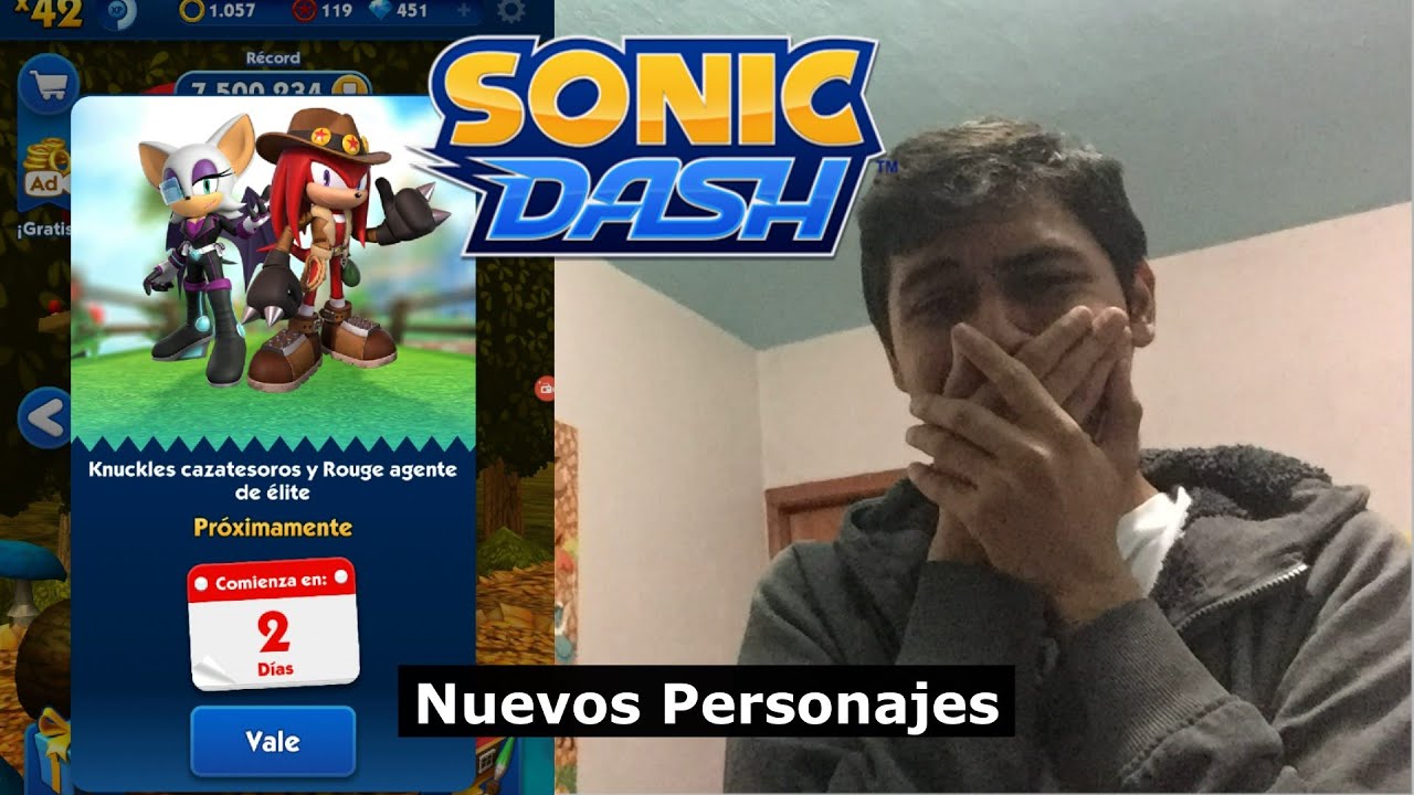 Nuevos Personajes en Sonic Dash