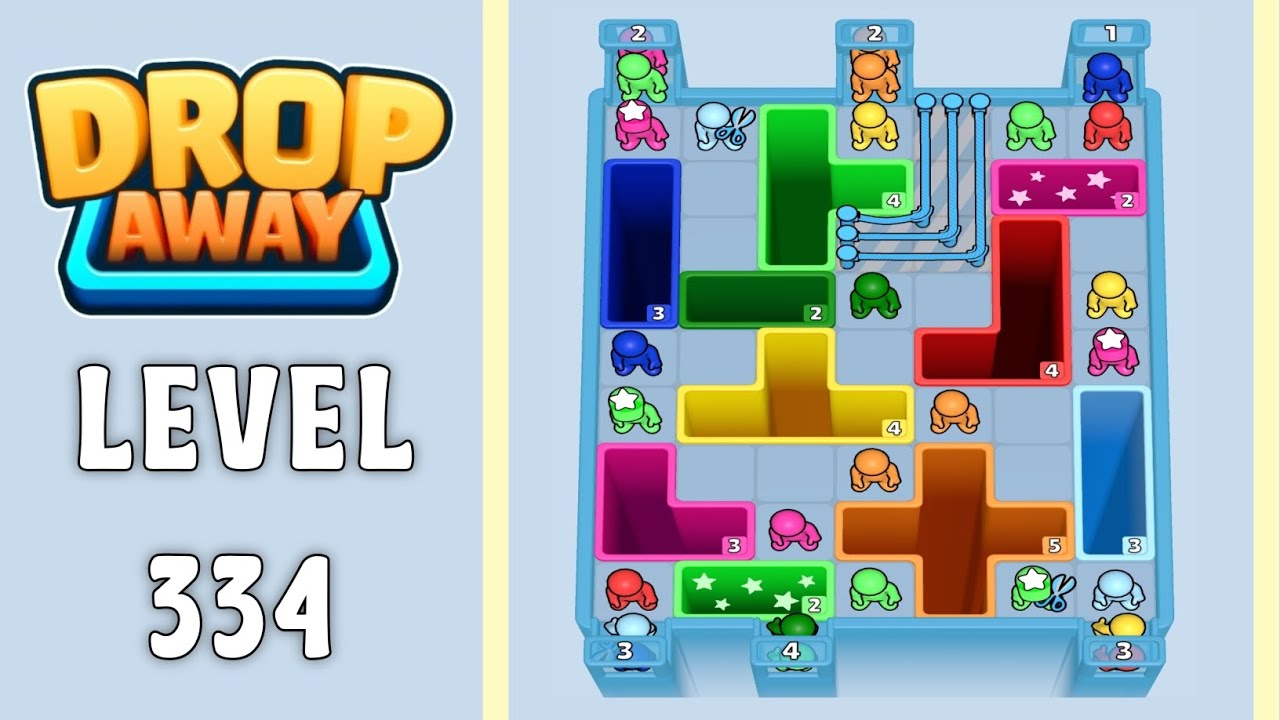 Drop Away level 334 solution