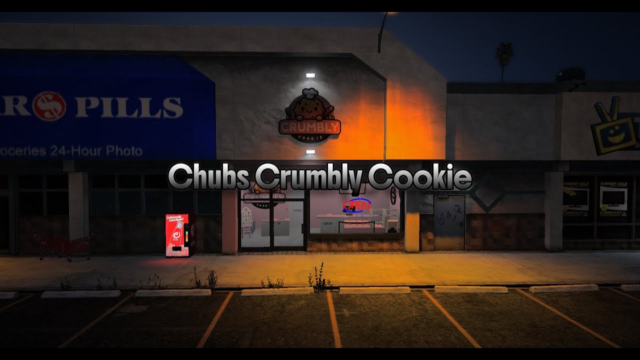 [FiveM] Chubs Crumbl Cookie MLO | TOS-Friendly Bakery w/ Hidden Underground Lab
