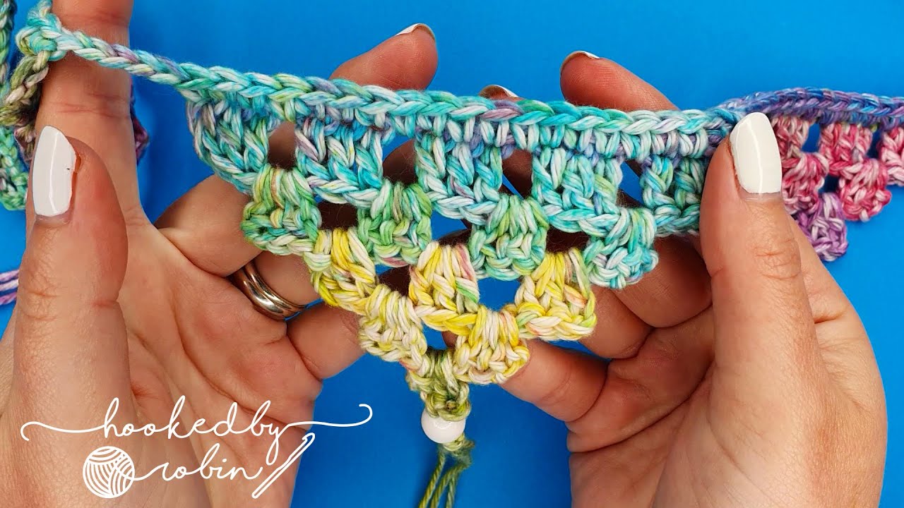 Crochet Granny Triangle Bunting / Garland Pattern