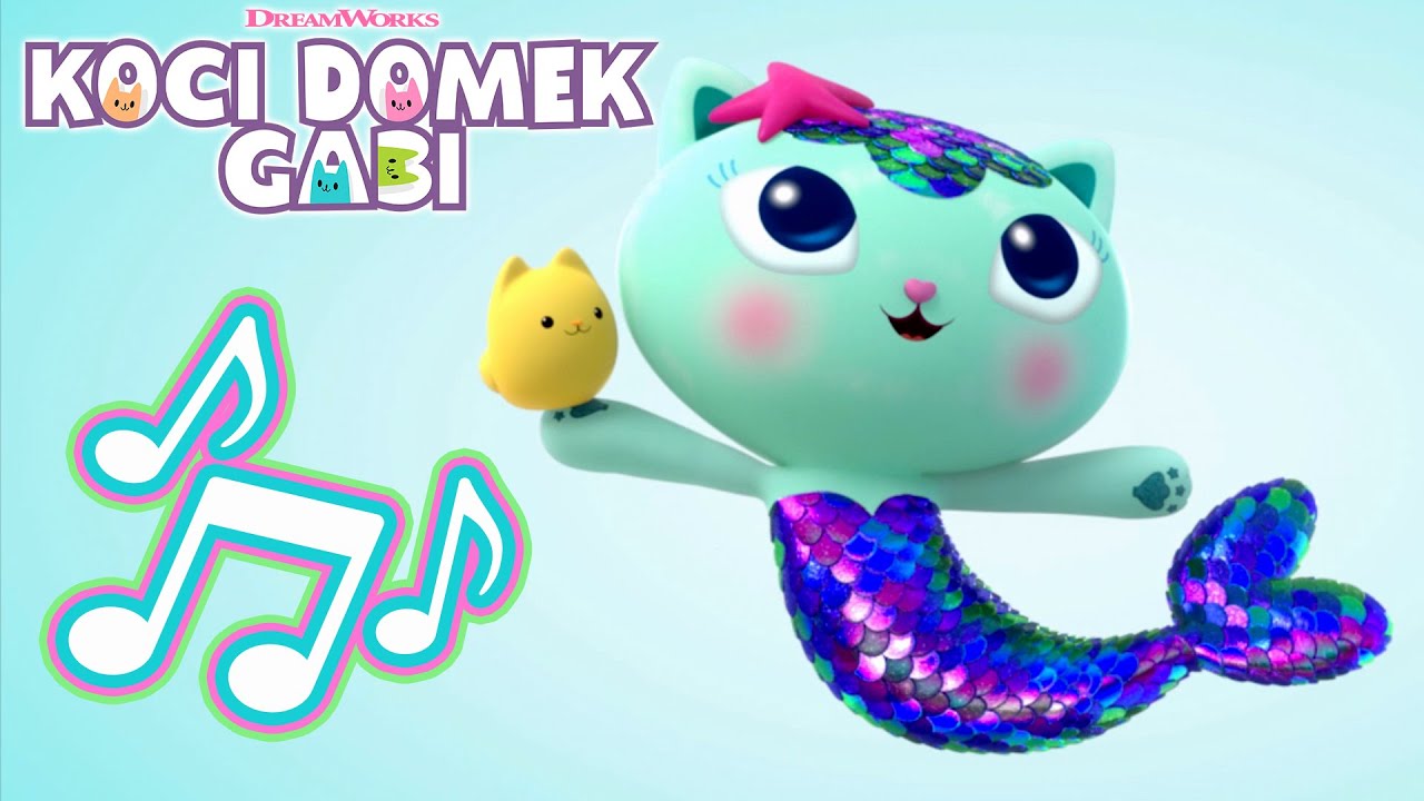 Syrenkotka - kotek dnia | KOCI DOMEK GABI | Netflix