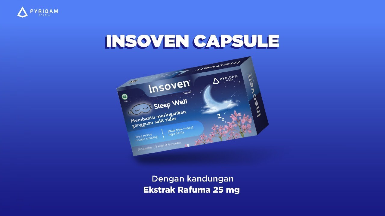 Insomnia? Atasi dengan Obat Tidur Herbal Insoven