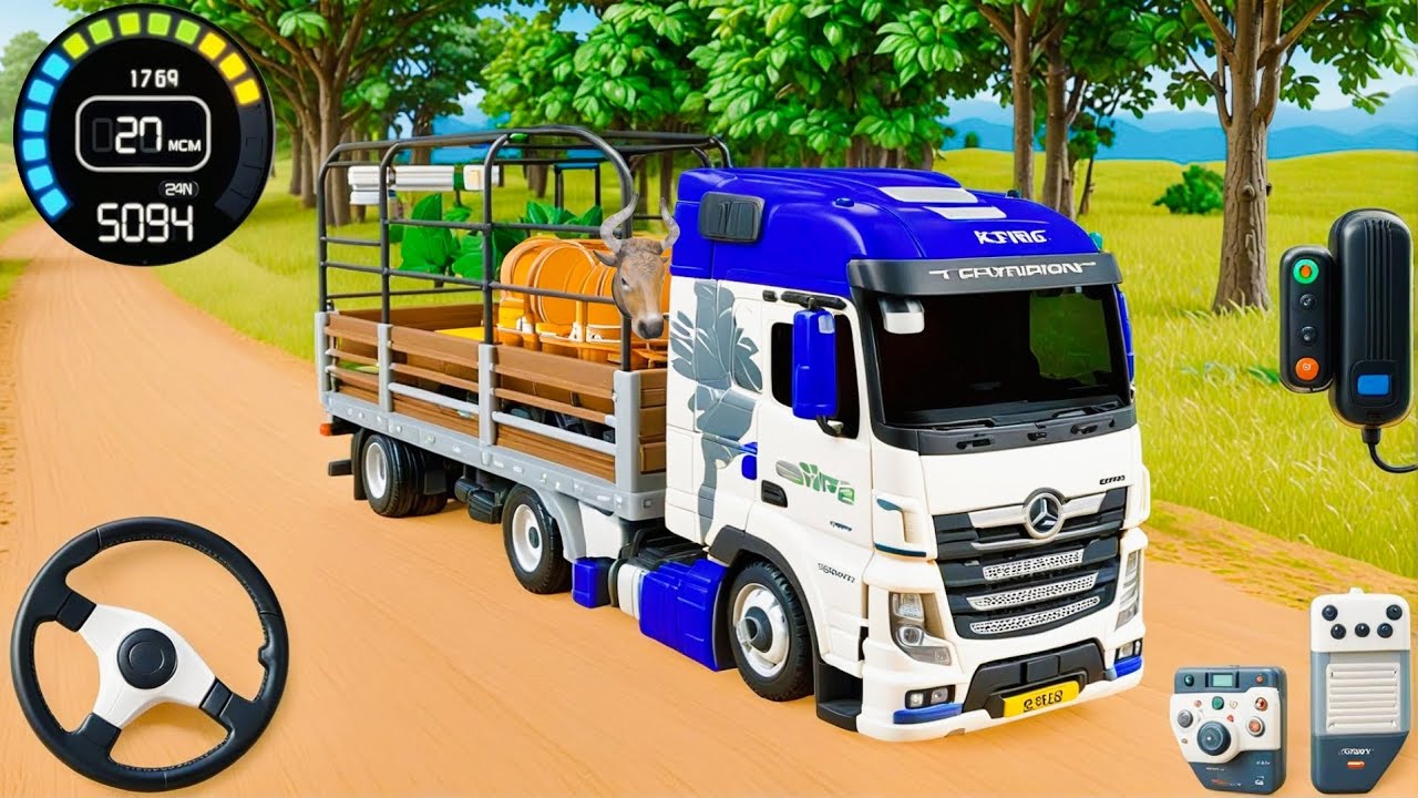 Farm Animal Transport Adventure – Animal Cargo Truck Simulator 3D - Android GamePlay