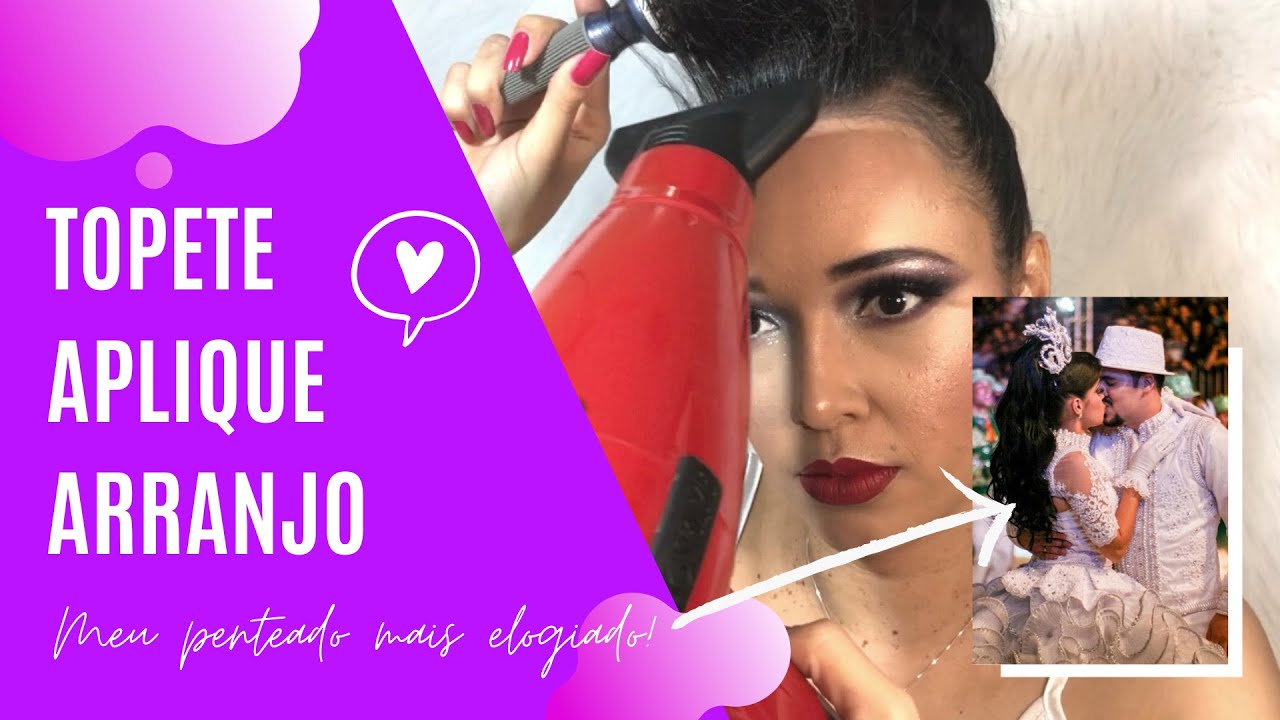 Cabelo para Noiva Junina