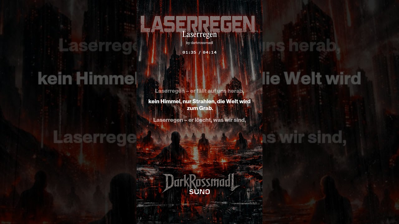 Laserregen #DarkWave #IndustrialRock #Dystopie #DarkRossmadl