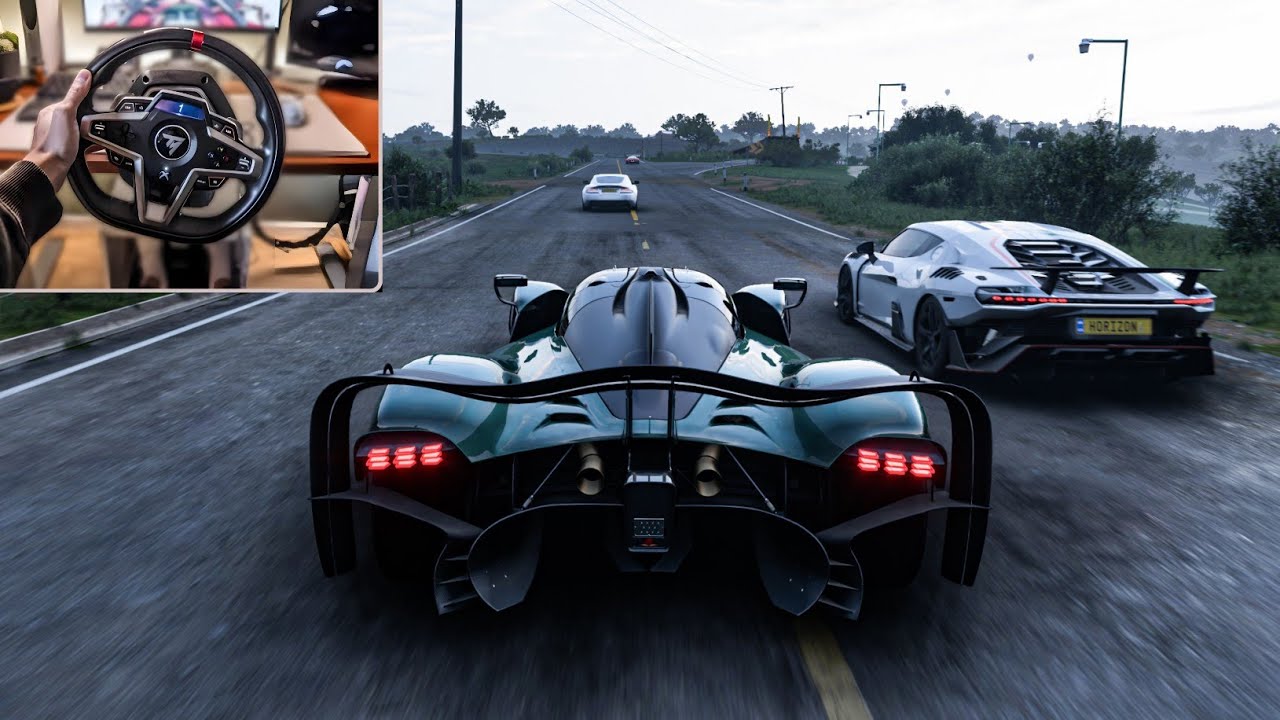 STON MARTIN VALKYRIE AMR PRO BROKE FORZA! 1470HP Goliath Race (Wheel Cam)