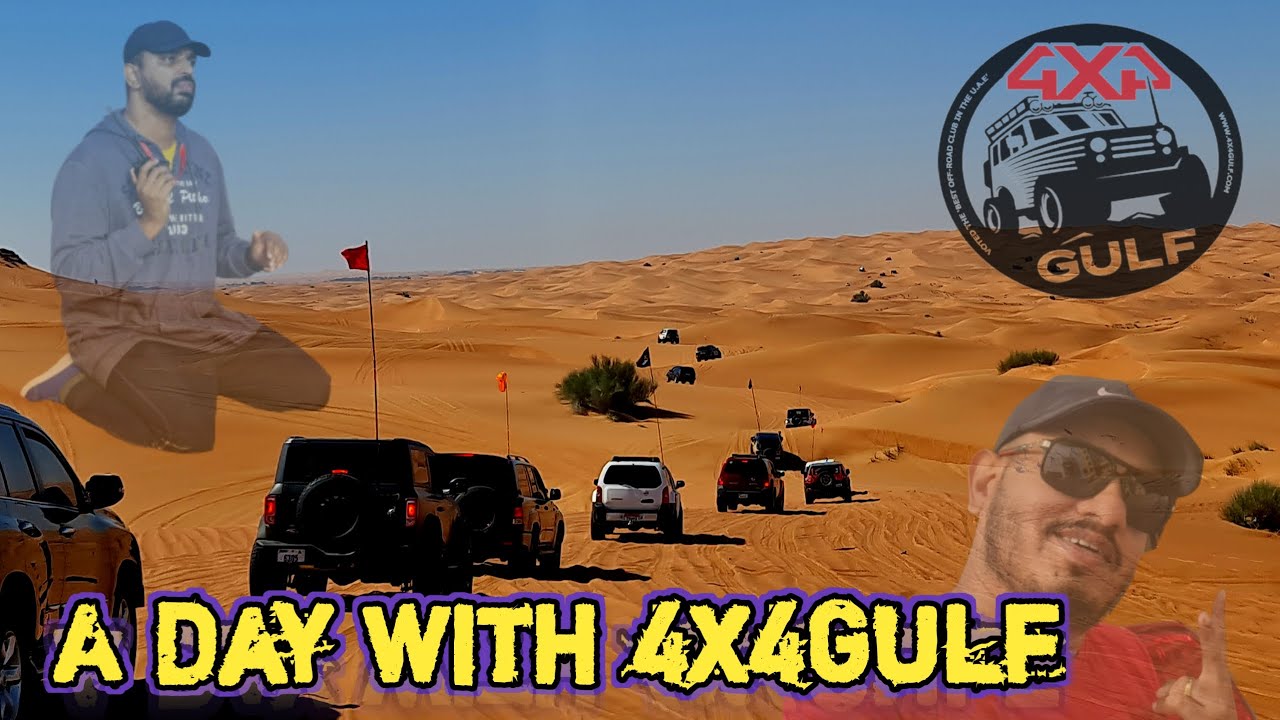 #How to drive a Car in Desert?|Proper offroading training by 4x4Gulf|Beginners drive|Lead By Anas