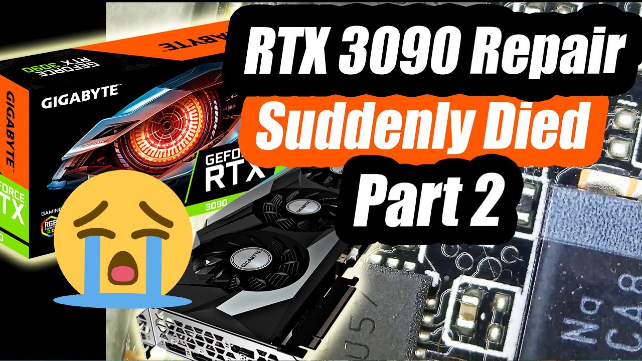 Gigabyte RTX 3090 Graphics Card Repair - No Power and Not detected Part 2