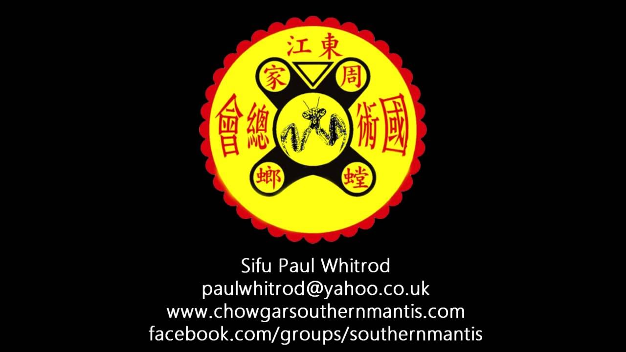 Sifu Paul Whitrod Interview Part 3 - Chow Gar Southern Praying Mantis Kung Fu