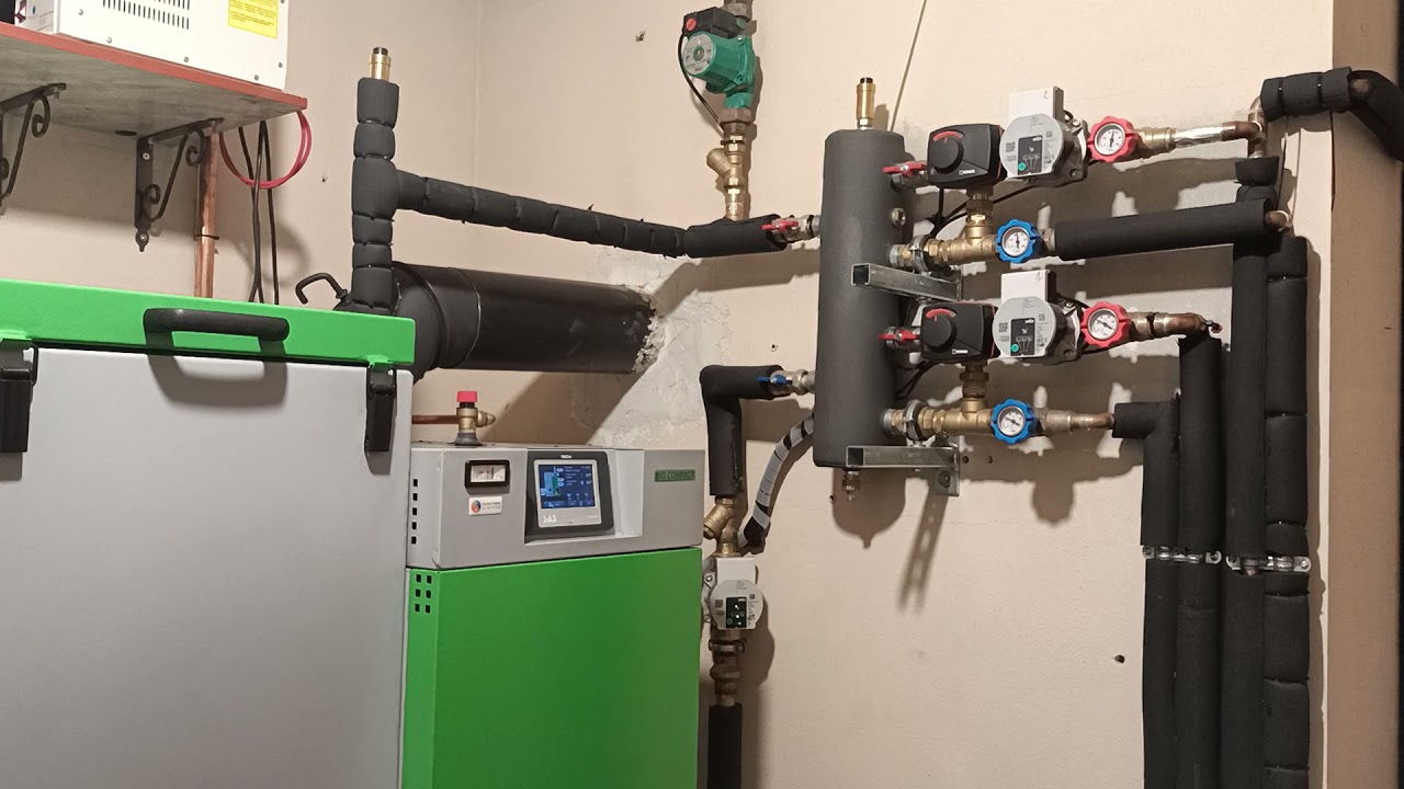 ILE PALI KOCIOŁ NA PELLET ??? SAS BIO COMPAKT 12KW