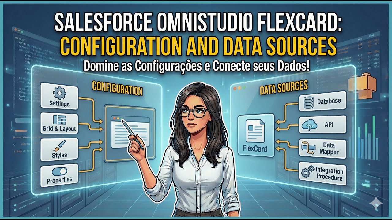 Salesforce Omnistudio Flexcard: конфигурация и источники данных