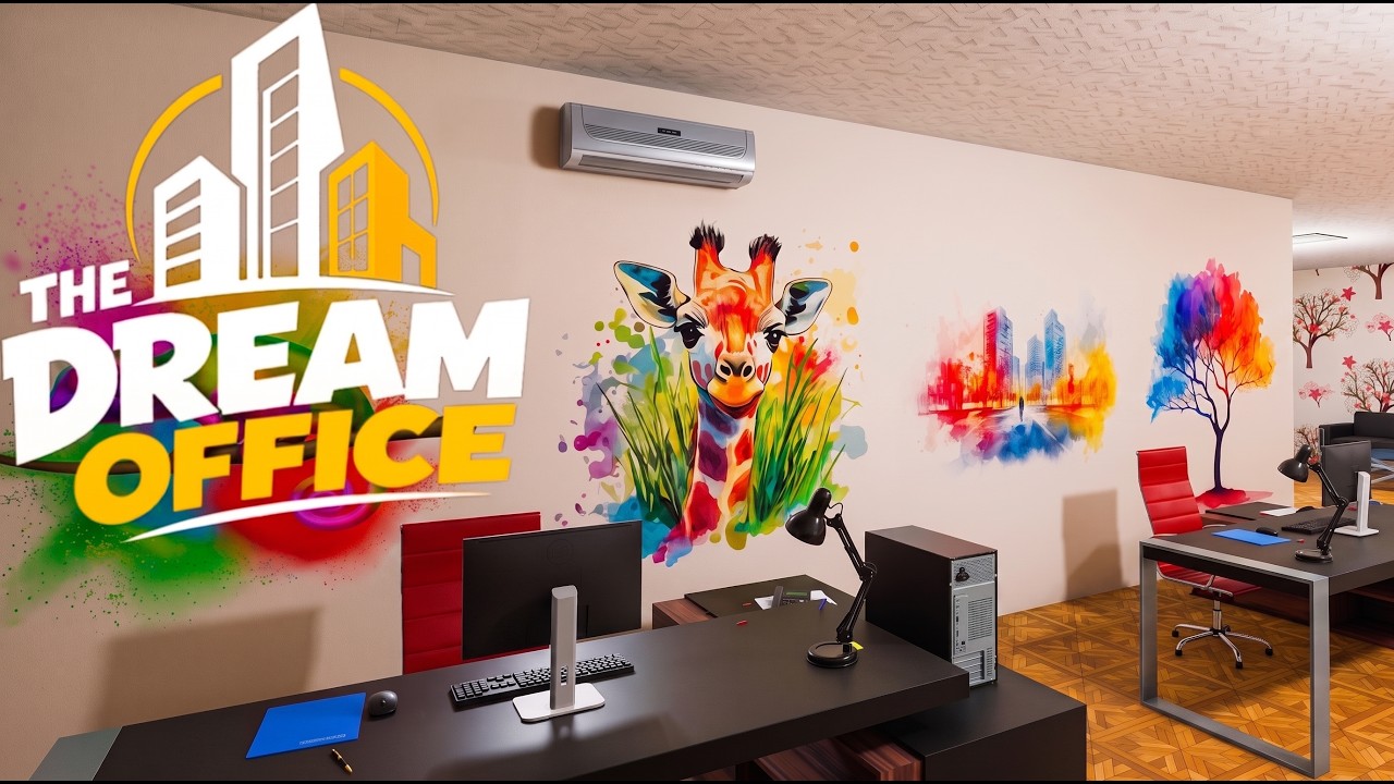 Finished Our First Floor! | The Dream Office | Part 2