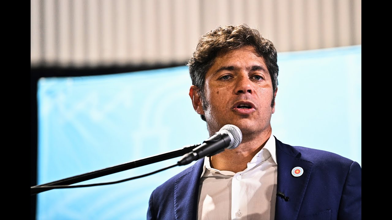 Kicillof contra Milei por la caída del consumo: “Es el resultado de un país pensado para muy pocos”