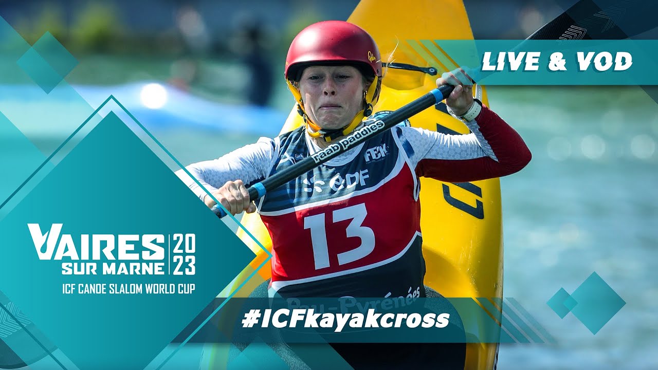 Kayak Cross: Finals / 2023 ICF Canoe-Kayak Slalom World Cup Vaires Sur Marne Paris France