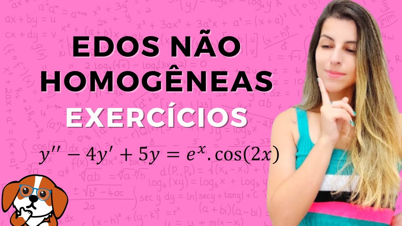 Método dos Coeficientes a Determinar em EDOs: Soma e Produto de Funções | Aula de Exercícios