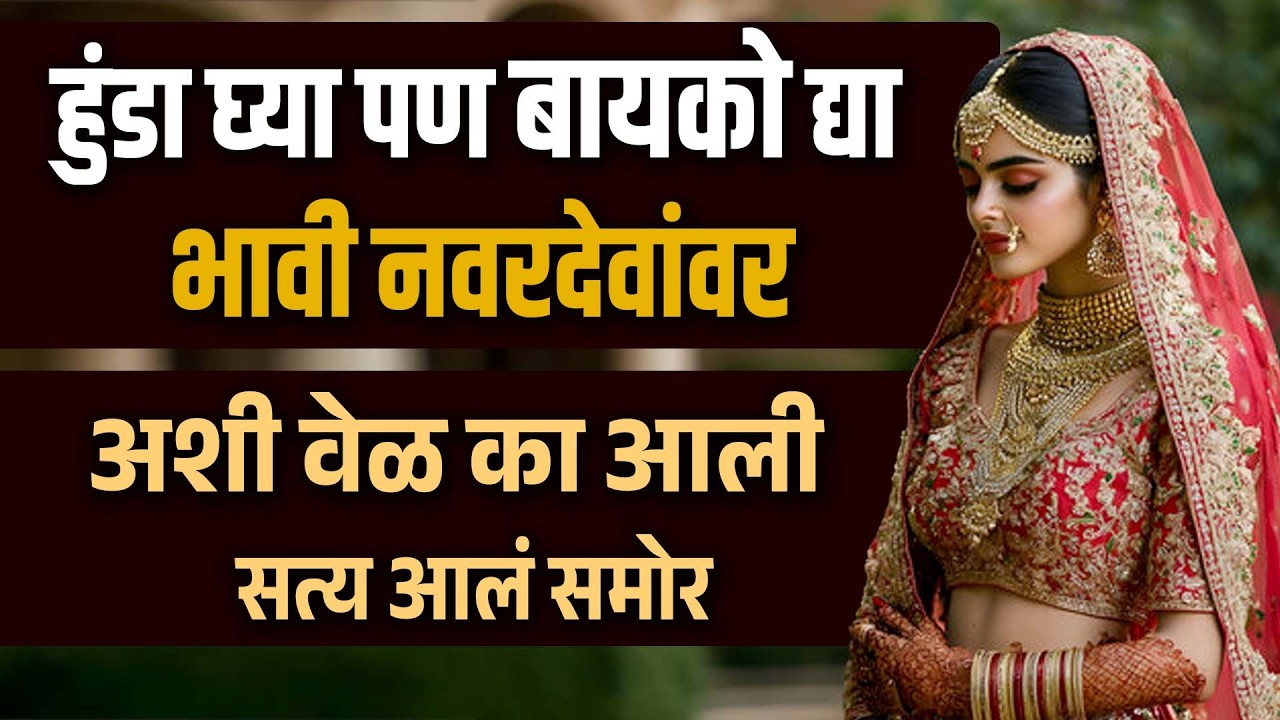 हुंडा घ्या पण बायको द्या भावी नवरदेवांवर अशी वेळ का आली Indian Marriage Story | Love Story