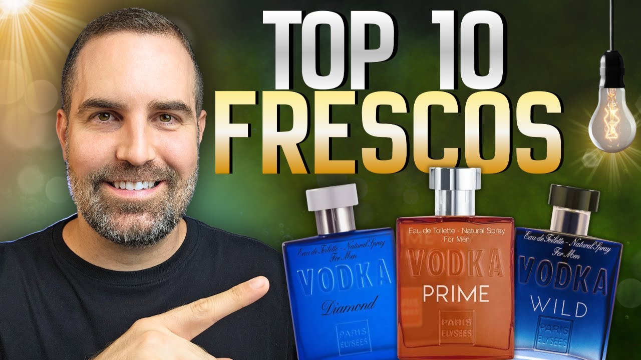 TOP 10 PERFUMES FRESCOS DE PARIS ELYSEES - SUPER BARATINHO