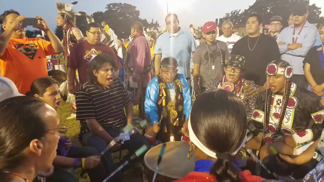 THUNDERBOY @ Stroud powwow 2017 (PHR) intertribal Sunday night