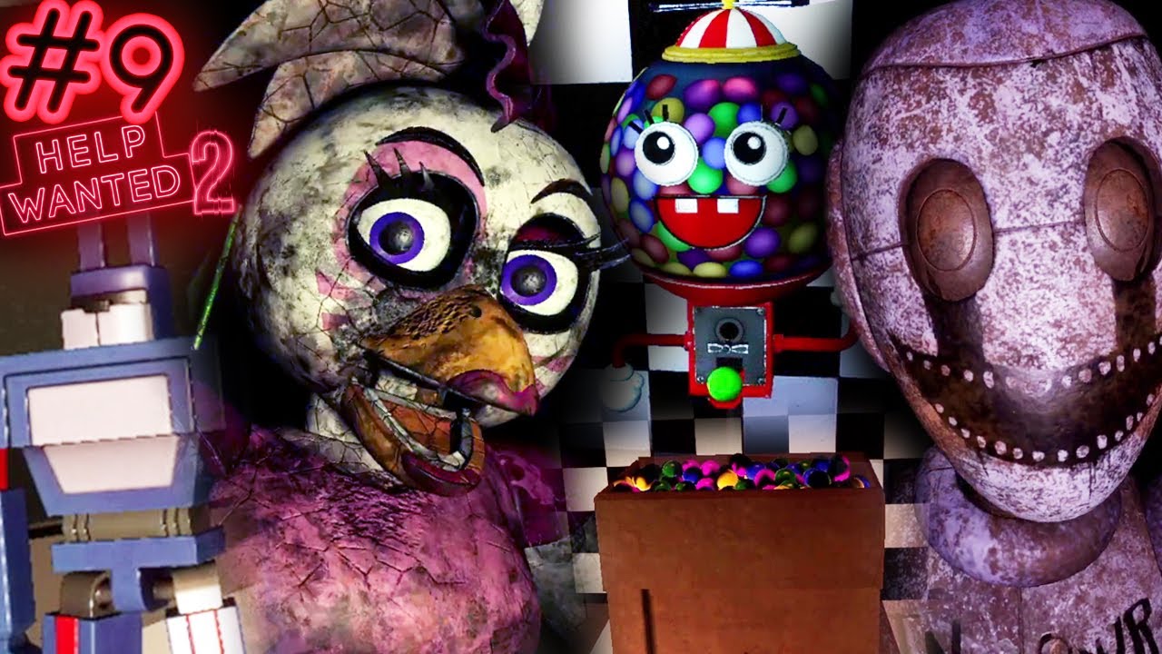 TRABAJOS MORTALES y ME DAN OBJETOS de FNAF 6 | FNaF Help Wanted 2 (VR) #9 | Gameplay Español