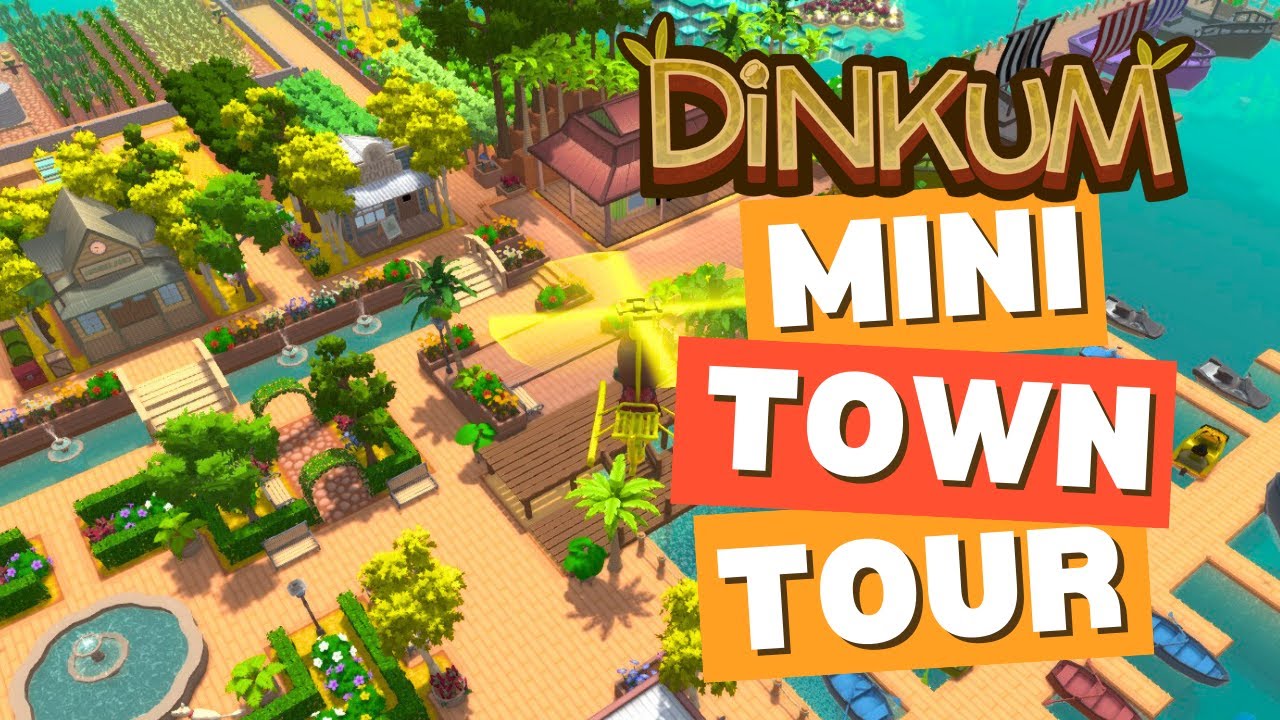 Dinkum - Mini Town Tour - Island build inspiration