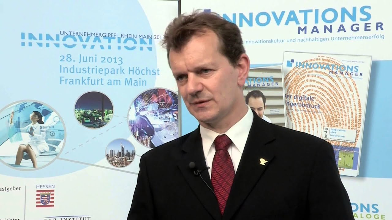 Markus Garn, F.A.Z.-Institut, Innovation Unternehmergipfel 2013