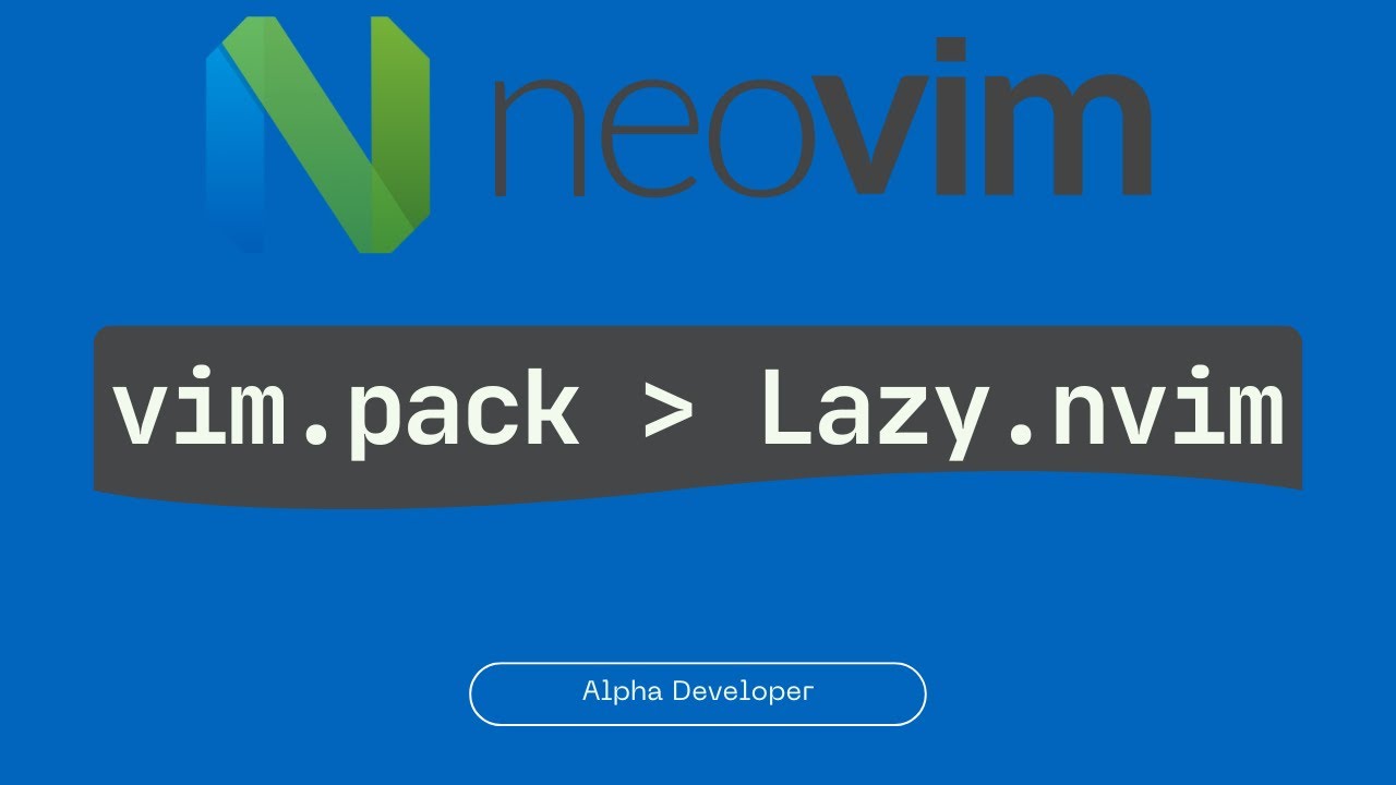 Vim.pack es nuevo plugin manager de Neovim